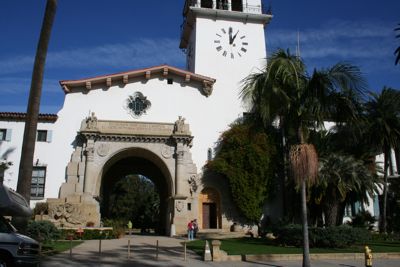 Courthouse in Santa Barbara